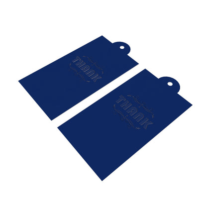 RANRAN Specialty paper embossed hangtag  Packaging decorative card high appearance level small fresh