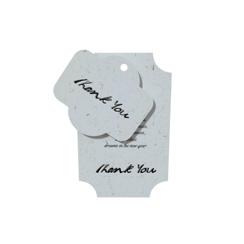 RANRAN English Hangtags  Tag tag can be customized