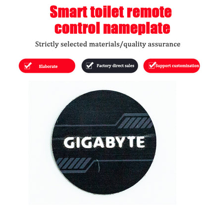 SHANGHUA Smart toilet remote control nameplate