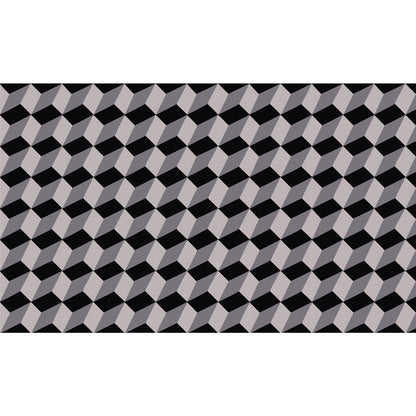 BENJIEMING rock-colored cultured stone 3009-2  Bathroom tile black and white lattice floor tile and wall tile