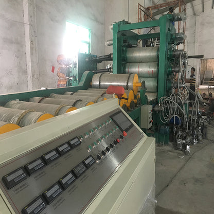 KEYING PVC film/sheet 6 Roll Calender Line  Precision hydraulic cutting machine for non-woven fabric production line,