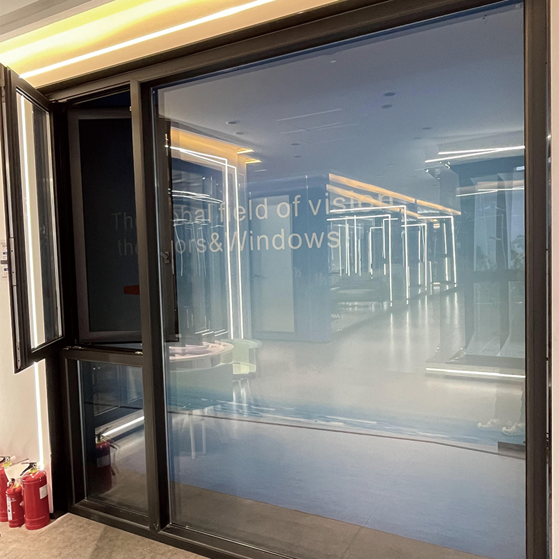 ZHONGPEI Aluminum alloy system window 108 outward opening series   Customized broken bridge aluminum alloy doors and windows, horizontally opened soundproof glass windows
