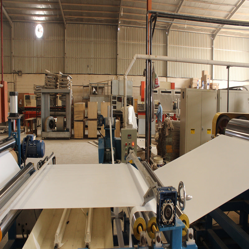 KEYING PVC film/sheet 3 Roll Calender Line  Precision hydraulic cutting machine for non-woven fabric production line,