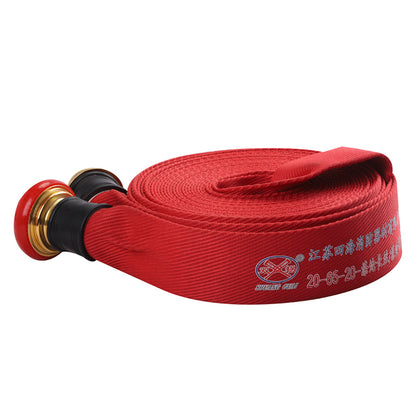 SIHAI Fire hose 20-65-25  Weave canvas pipe high temperature fire hose with valve