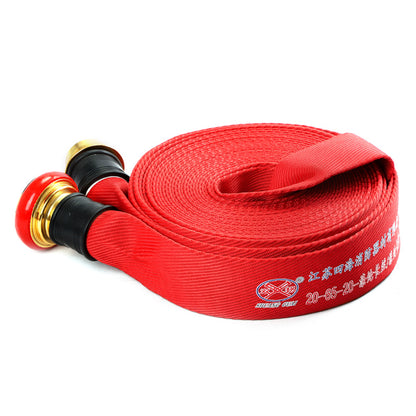 SIHAI Fire hose 20-65-25  Weave canvas pipe high temperature fire hose with valve