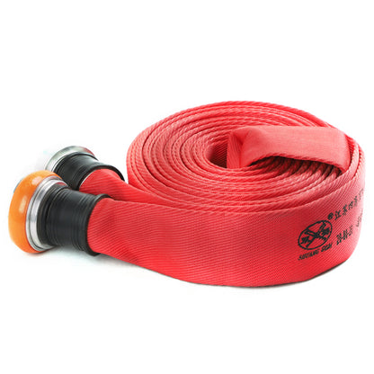 SIHAI Fire hose 20-80-25  Weave canvas pipe high temperature fire hose with valve