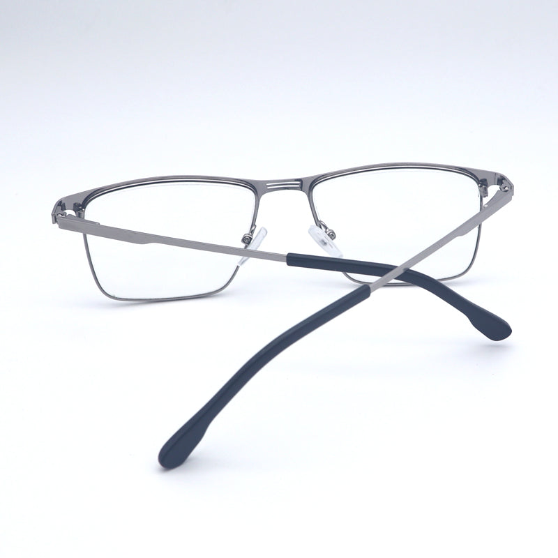 HONGSHENG Presbyopia anti-blue light new men's super stainless steel large frame spring temples 2311   Hd portable