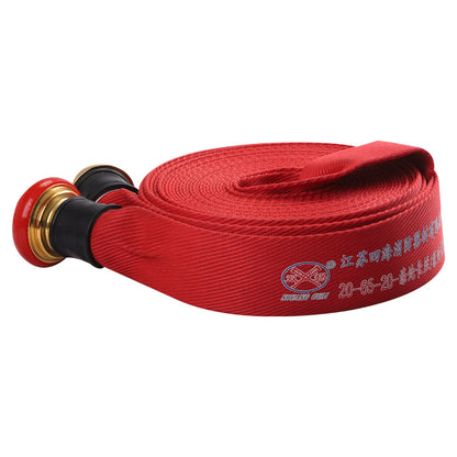 SIHAI Fire hose 20-65-25  Weave canvas pipe high temperature fire hose with valve