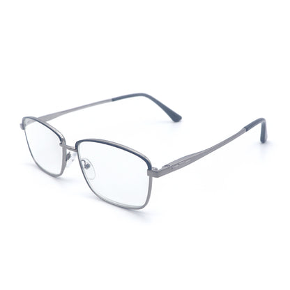 HONGSHENG Anti-blue light presbyopia glasses men's classic high-grade metal frame 2301  Business box pure titanium frame