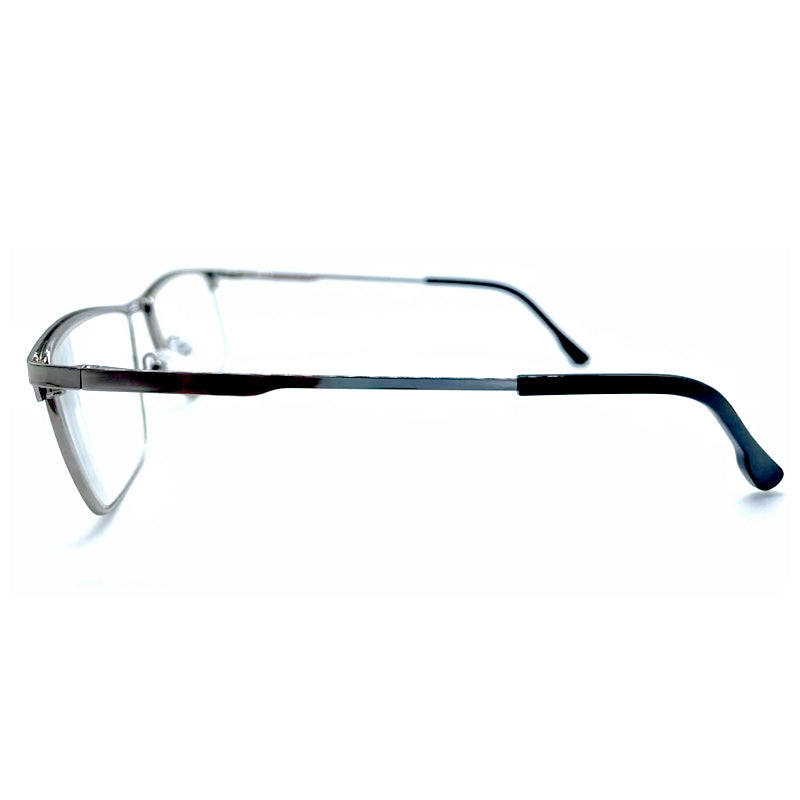 HONGSHENG Presbyopia anti-blue light new men's super stainless steel large frame spring temples 2311   Hd portable