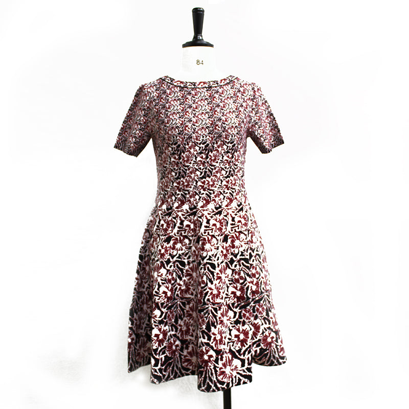 XINCHENG XC-544  Hepburn style dress, summer dress, floral dress