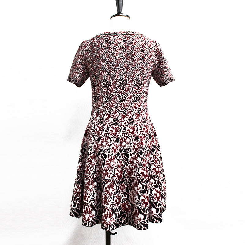 XINCHENG XC-544  Hepburn style dress, summer dress, floral dress