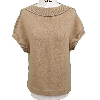 XINCHENG XC569  Short sleeved top women's versatile short sleeved short sleeved wool sweater