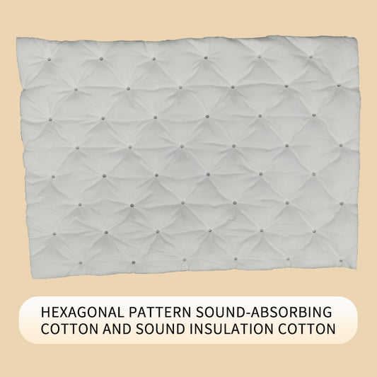 XIAODAO Pressed hexagonal pattern sound-absorbing cotton sound-insulating cotton HB series