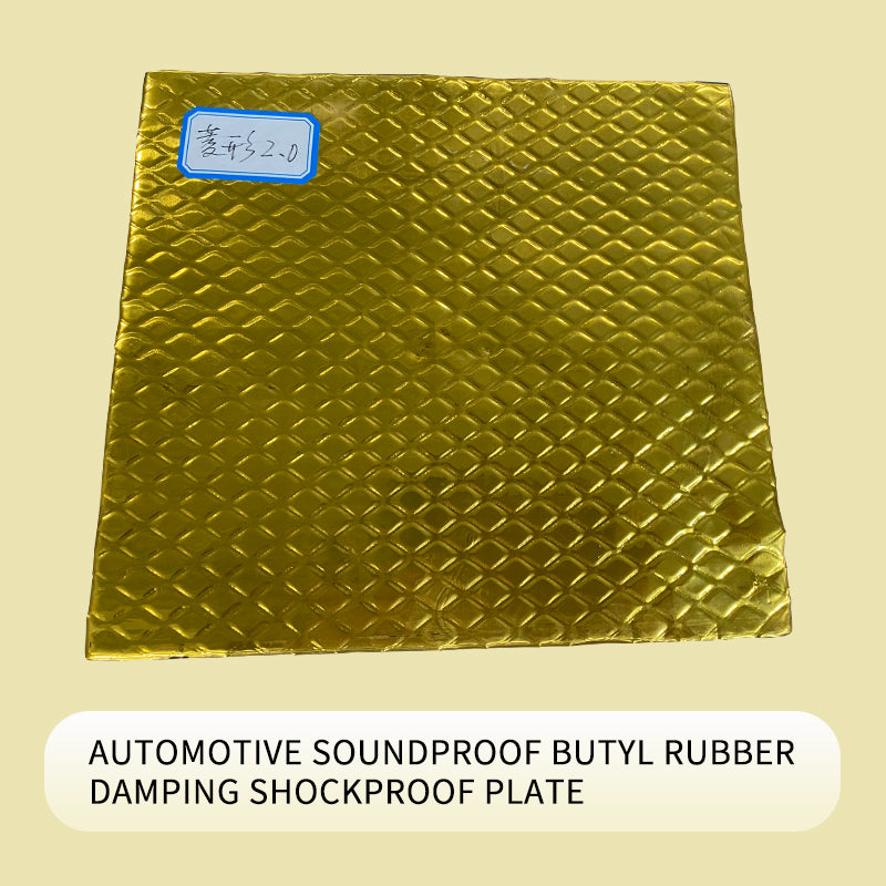 XIAODAO Automobile Sound Insulation Butyl Rubber Damping Shock Absorber "Model: DJJ001 Size:460mm*800mm"