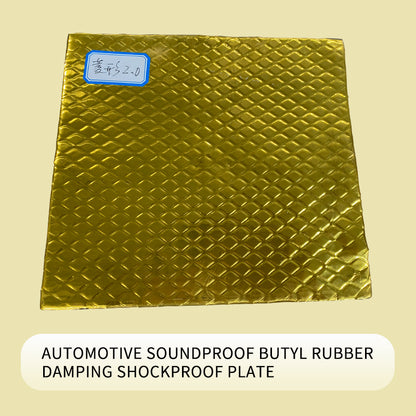 XIAODAO Automobile Sound Insulation Butyl Rubber Damping Shock Absorber "Model: DJJ001 Size:460mm*800mm"